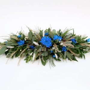 Borðskreyting, ílöng 40 cm