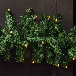 100 ljósa grenilengja - hvít ljós