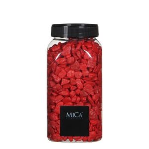 Skrautsteinar - rauðir