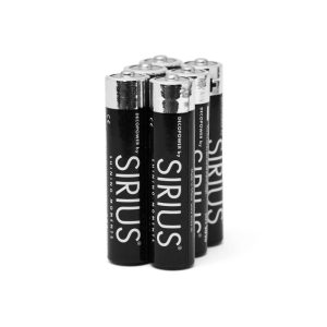 Sirius batterí AAAA, 6 stk