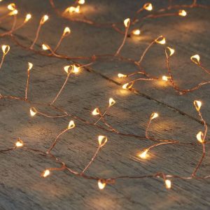 Led wire IVY sería, kopar vír - hlý ljós