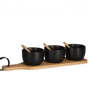 Lasion Tapas sett - 3 skálar