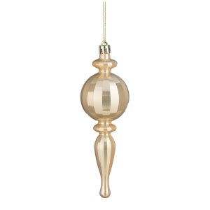 Jólakeila 18 cm - kampavínslituð