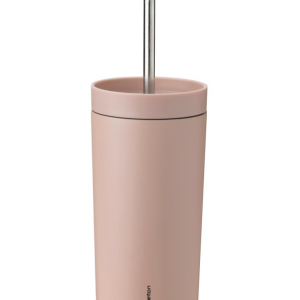 To Go sip brúsi með röri - bleik