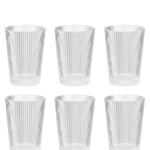 Pilastro glös 6 stk,  0.24L - glær