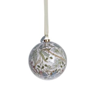 Herle jólakúla 8 cm - kremlituð