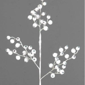 Berjagrein 60 cm - hvít