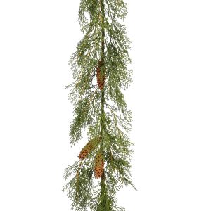 Grenilengja með könglum 177 cm - græn