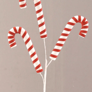 Jólastafir á grein, 57 cm