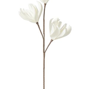 Gerviblóm Flow short Eva 95 cm - hvítt