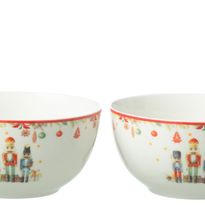 Jólaskálar 2 stk, 7 cm