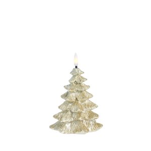 Litria LED kertatré 11 cm - gyllt