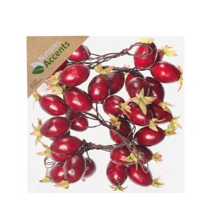 Rósaber á vír - rauð