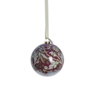 Herle kúla 8 cm - dökkrauð