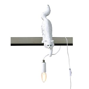 Lampi Chichi köttur - hvítur