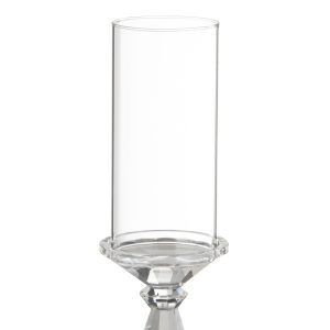 Marie Crysal kertastjaki m/glerikúpli, 35 cm