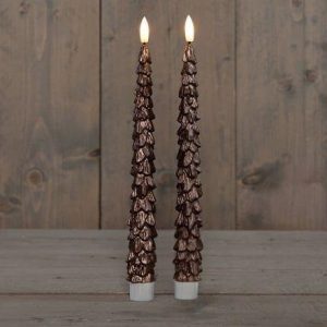 Stjakakerti jólatré - batterí