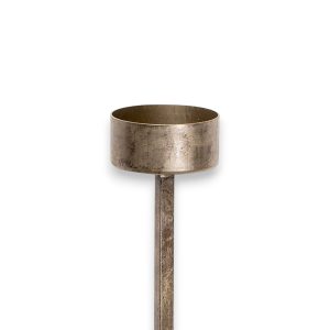 Kertahalda 15cm - silfrað