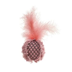 Bolti með catnip - bleikur