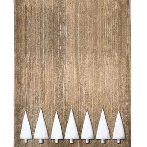 Hekla Viskastykki Hvítt tré