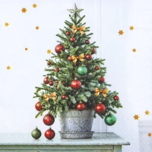 Servíettur Cute Tree