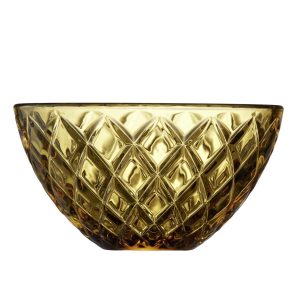 Skálar Sorrento 4stk - amber