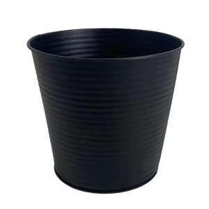 Pottur London 18 cm - svartur