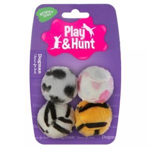 Boltar 4stk með catnip