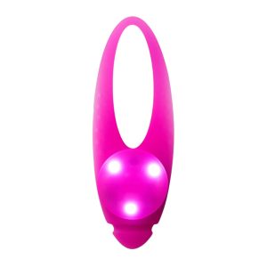 Led ljós úr sílíkoni - bleikt