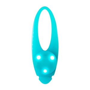 Led ljós úr sílíkoni - túrkís