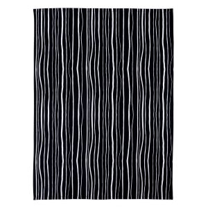 Hekla viskastykki Rendur svartar