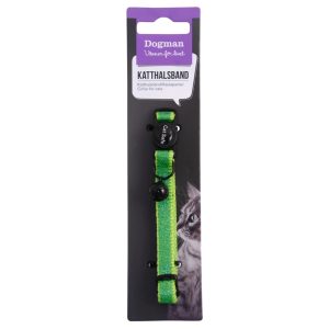 Kattahálsól Gina - græn með glimmeri