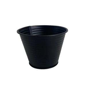 Pottur London 13 cm - svartur