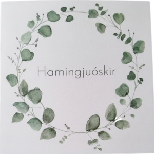 Hamingjuóskir grænt