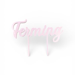 Kökutoppur Ferming - ljósbleikur