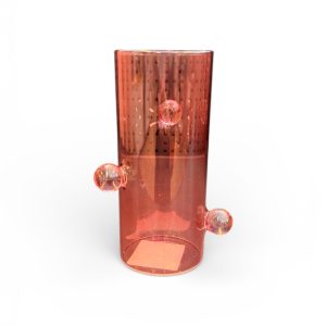 Blómavasi 15 cm - bleikur