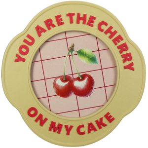 Myndarammi Kirsuber 10 cm - beige