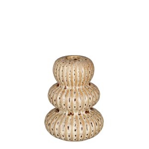 Kertastjaki 15,5 cm - brúnn