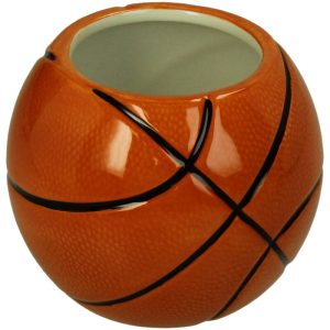 Vasi/ skál Körfubolti 9 cm - orange