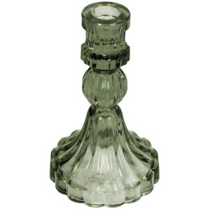 Kertastjaki Ivory 16,5 cm - grænn