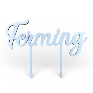 Kökutoppur Ferming - hvítur