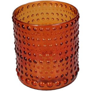 Kertastjaki 13 cm - appelsínugulur