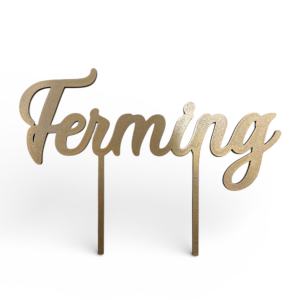 Kökutoppur Ferming - gylltur