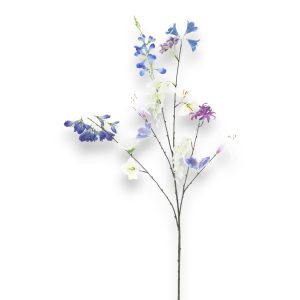 Blómagrein 119cm - blá