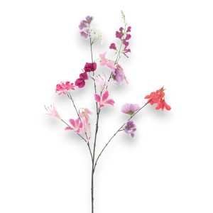 Blómagrein 119cm - bleik