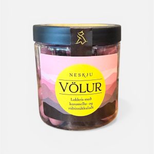 Neskju lakkrísvölur - karamellu og rúbínsúkkulaði
