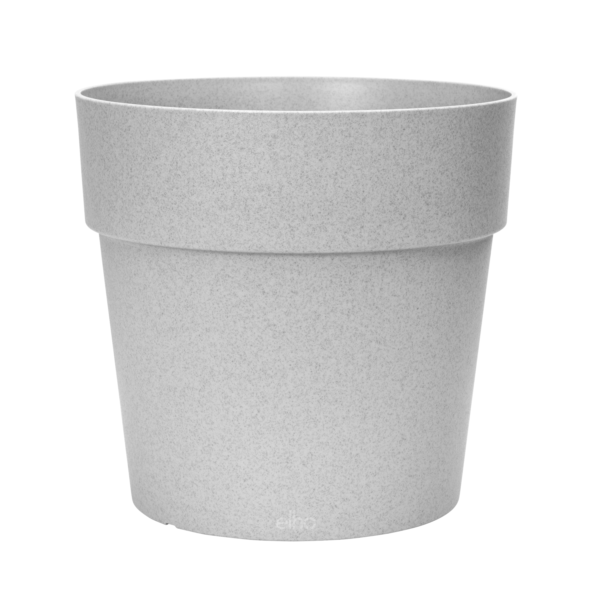 Vibia straight plastpottur, 25cm - ljósgrár