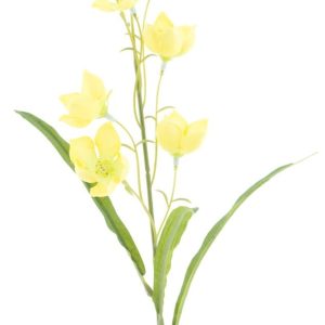 Gentiana spray 52cm - gul