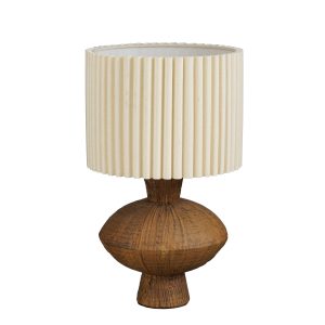 Frey table lamp brown 60W E27