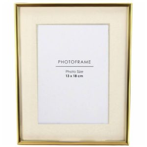 Myndarammi Iron Gold 13x18cm